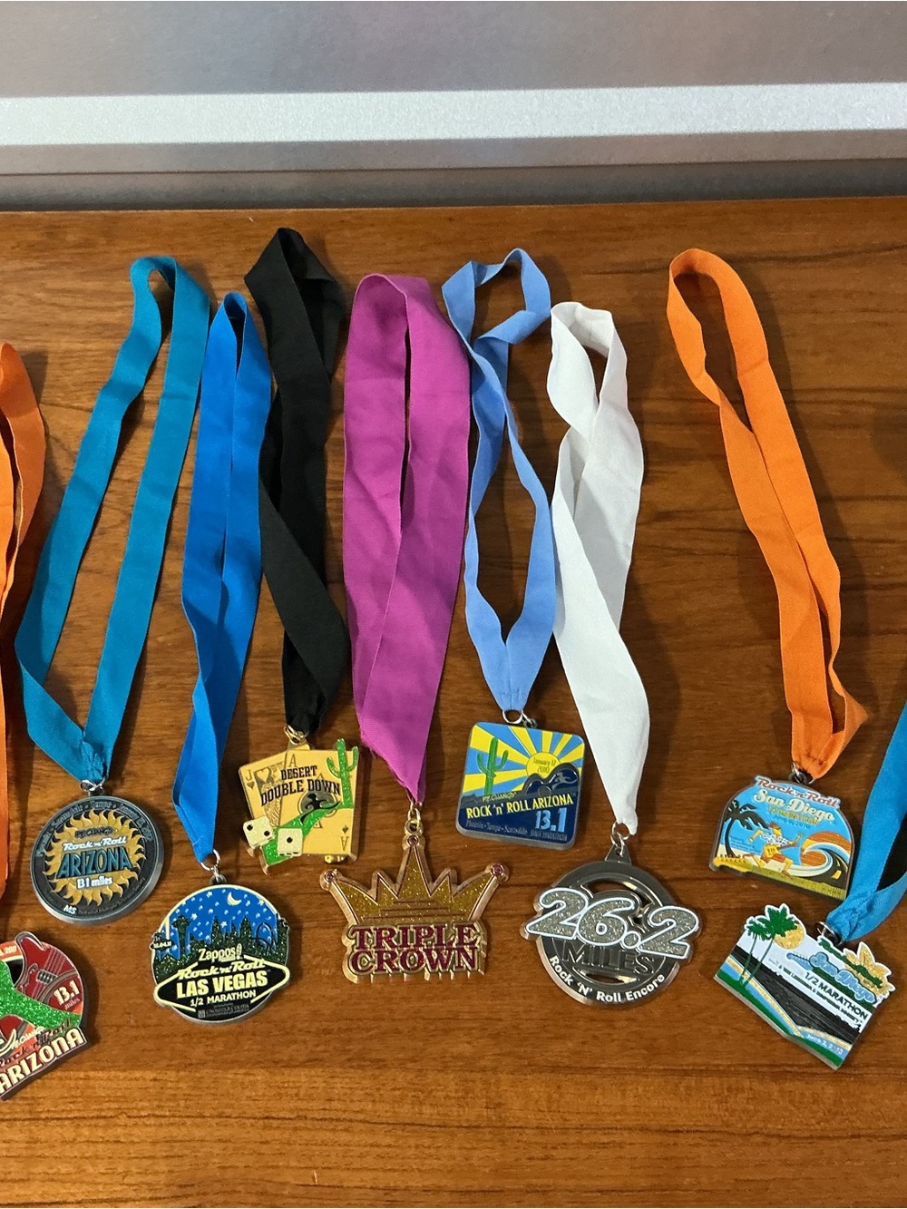 Rock N Roll Marathon Medals Running Misc. Lot of 9